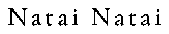 Natai Natai logo